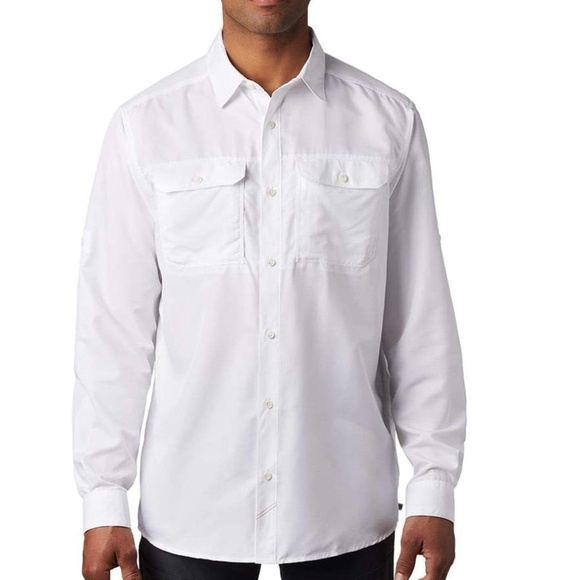 Mountain HardWear Shirt Lightweight Long Sleeve Utility UPF 50 Hard Wear - Picture 14 of 16